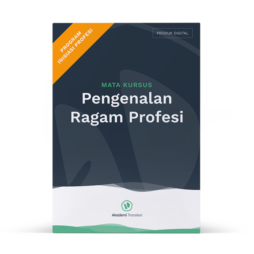 Pengenalan Ragam Profesi